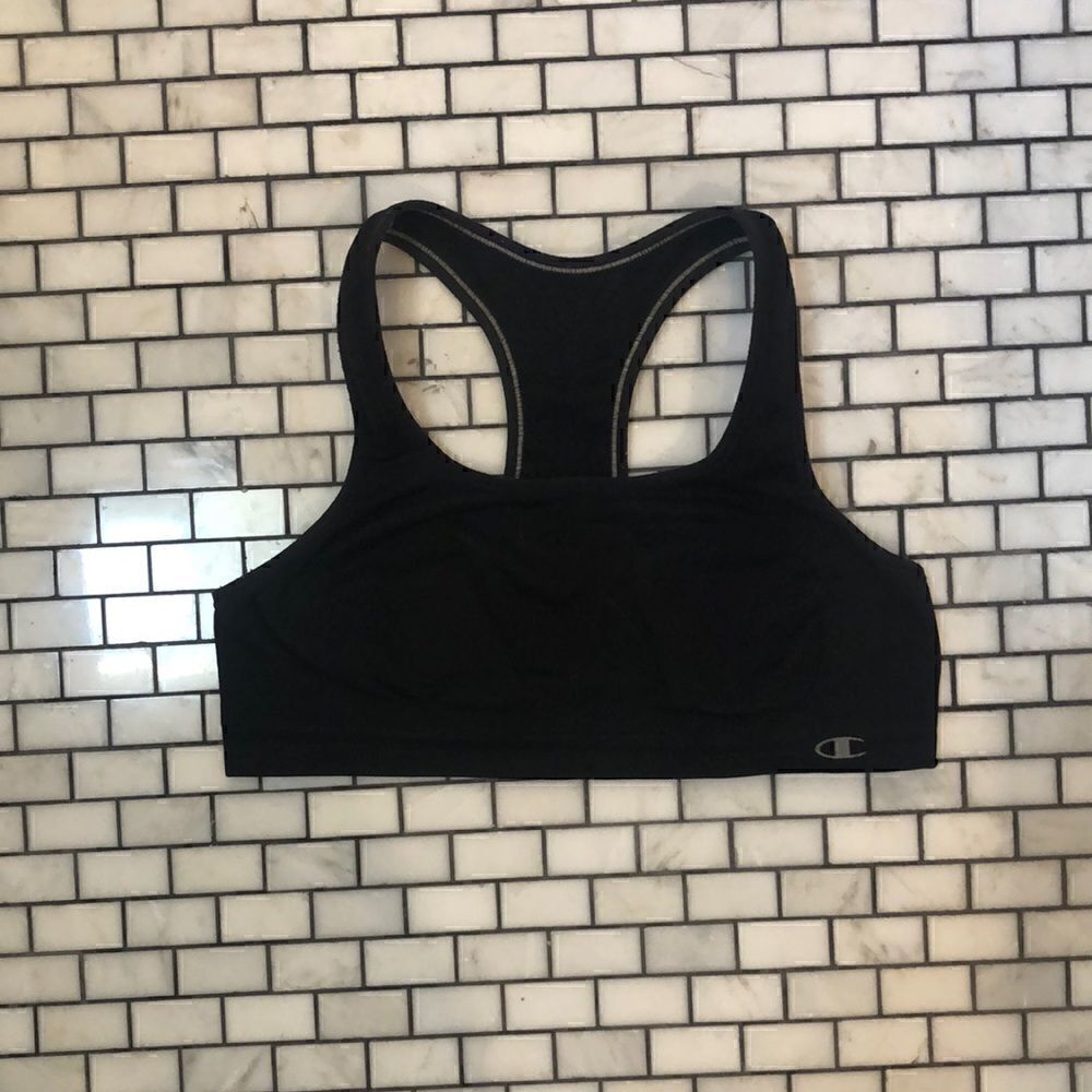Champion athletic bra black sz M